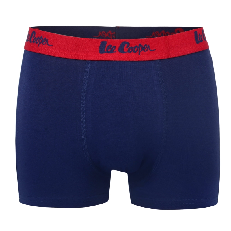 Zestaw 2 bokserek męskich Lee Cooper w kolorach czerwonym i granatowym