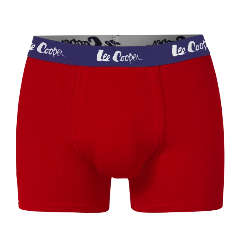Dopasowane bokserki Lee Cooper z logowanym pasem