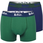 LEE COOPER Bokserki Męskie NAVY GREEN 2 sztuki