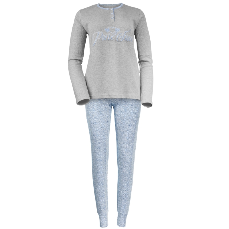 Komplet piżamy damskiej Infiore z długim rękawem