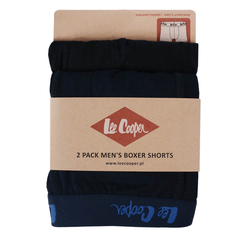 Opakowanie 2-paku bokserek Lee Cooper z logo