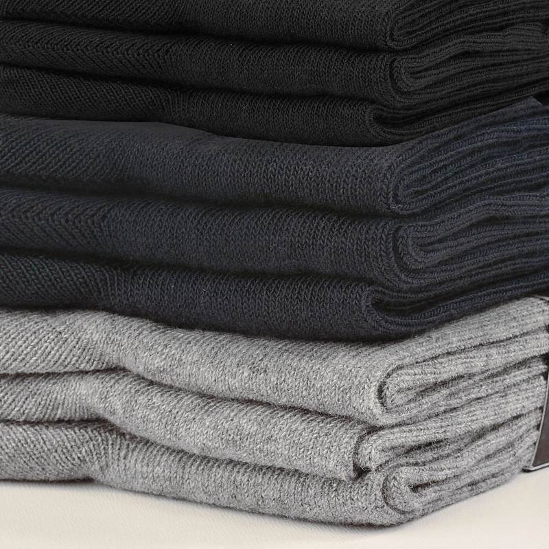 Klasyczne męskie skarpety Tommy Hilfiger w kolorze navy – zestaw 3 par, widok z przodu