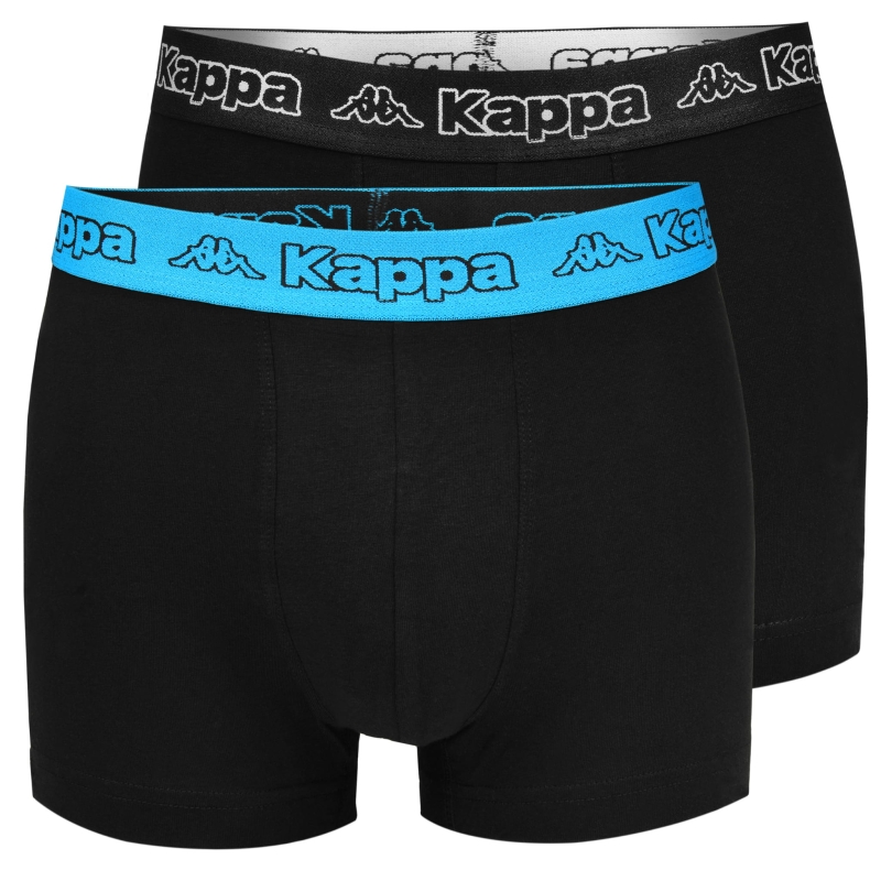 Kappa – zestaw 6 bokserek męskich, bawełna, mix kolorów, wygodna guma