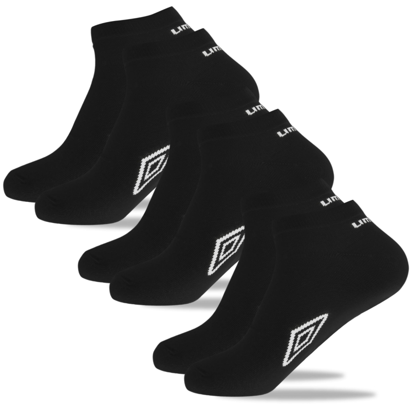 Zestaw 3 par bawełnianych skarpet stopek Umbro Trainer.