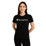 CHAMPION Koszulka Damska 114911 Czarna