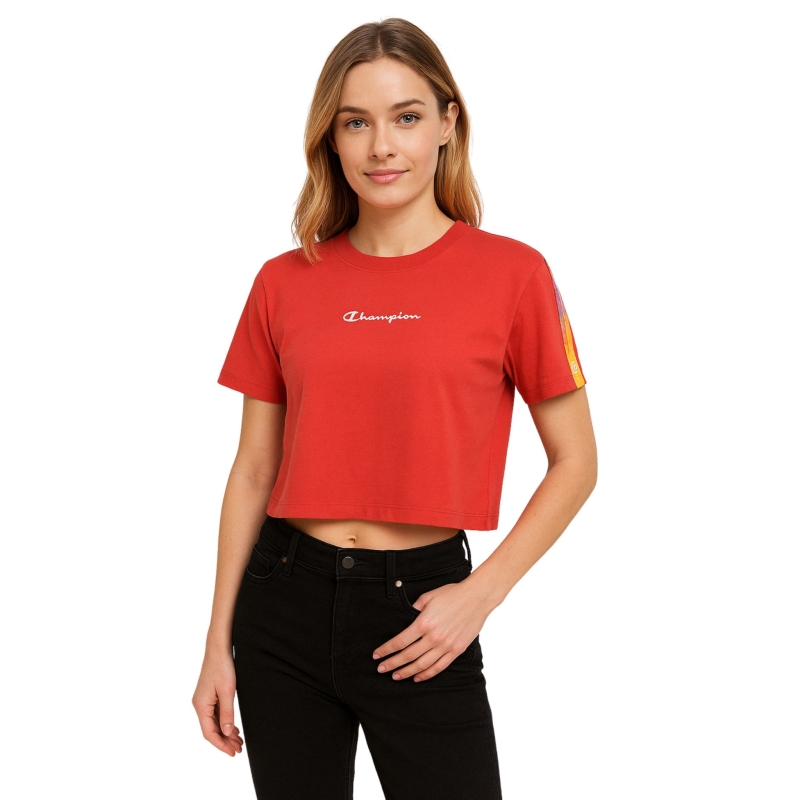 CHAMPION Koszulka Damska 114993 Różowa Model