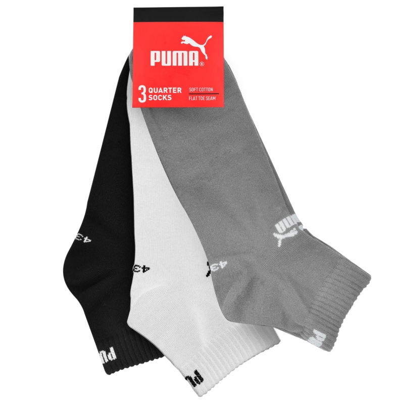 Zestaw 3 par skarpet Puma zakostki mix kolorów