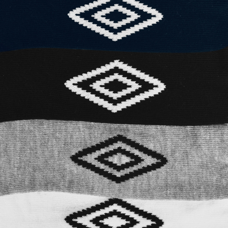 Oddychające skarpety stopki Umbro męskie bawełna.