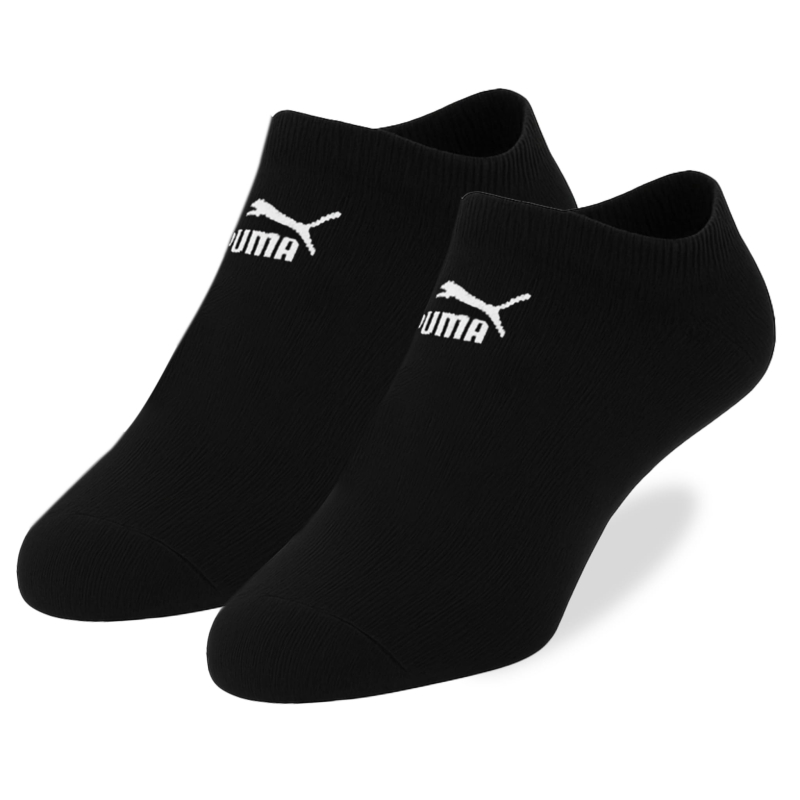 Zestaw 3 par czarnych stopek Puma z miękkiej bawełny.