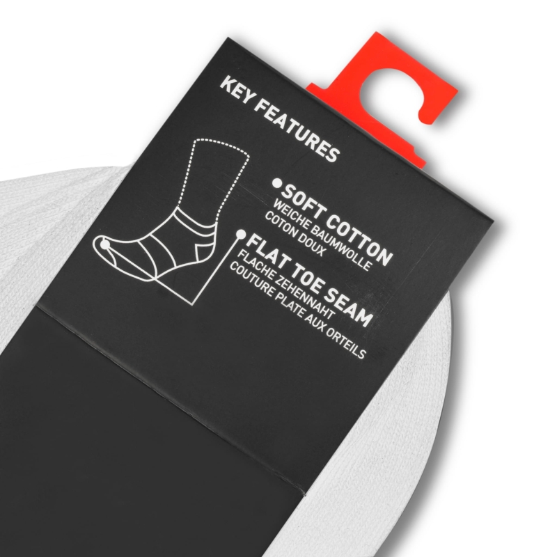 Skarpety Puma zakostki białe zapakowane fabrycznie, komplet 3 sztuki.