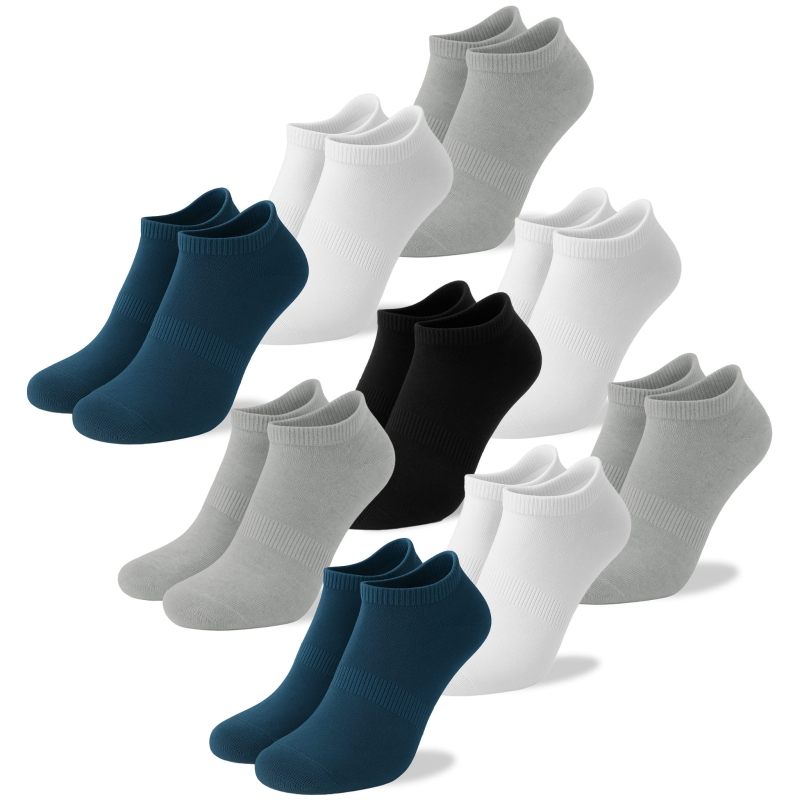 Zestaw 9 par stopek Bad Surfer wielokolorowych - skarpetki sportowe