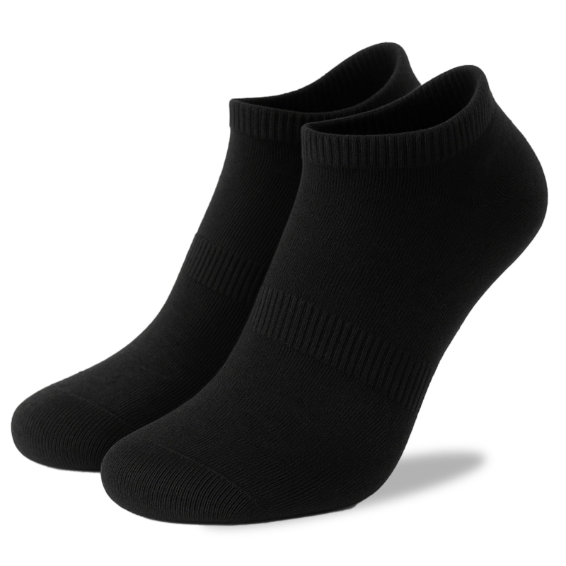 Czarne stopki Bad Surfer sportowe - para skarpetek męskich