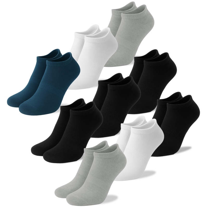 9 par stopek Bad Surfer – czarne, białe, szare i granatowe