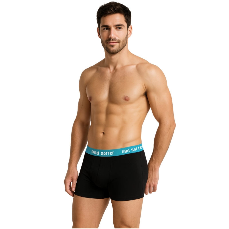 BAD SURFER OnlyWave! Bokserki Męskie Bawełna Zestaw 6 Sztuk Model