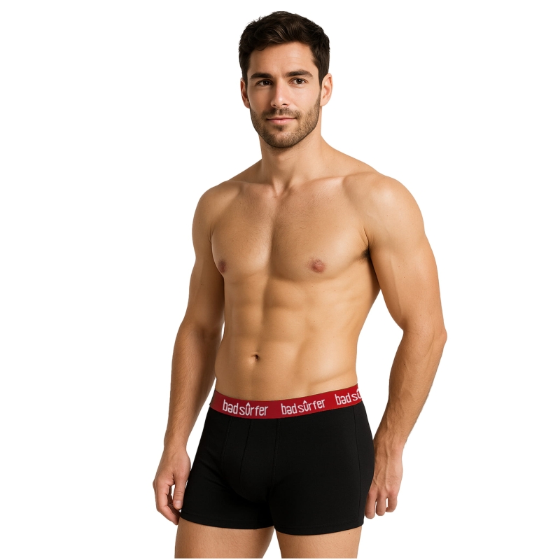 BAD SURFER Bokserki Męskie Bawełna Zestaw 6 Sztuk Model