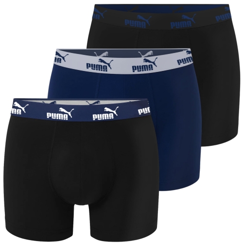 Puma Bokserki Męskie True Blue Bawełna 3 Pak