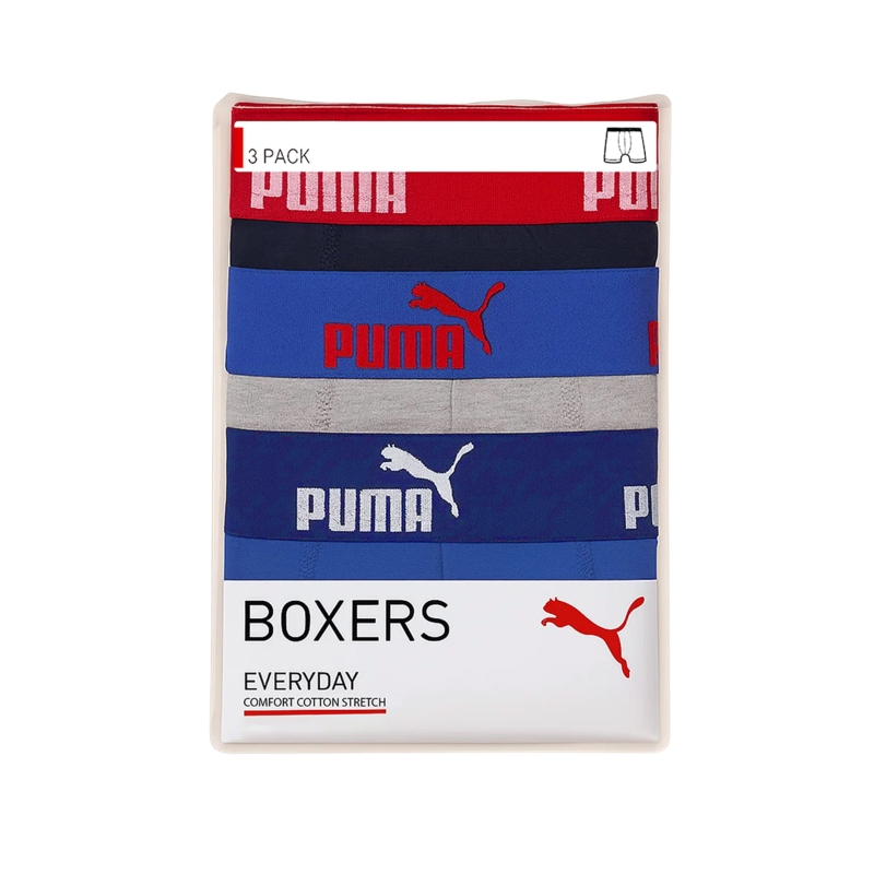 Opakowanie bokserek Puma – 3-pak Everyday z bawełny