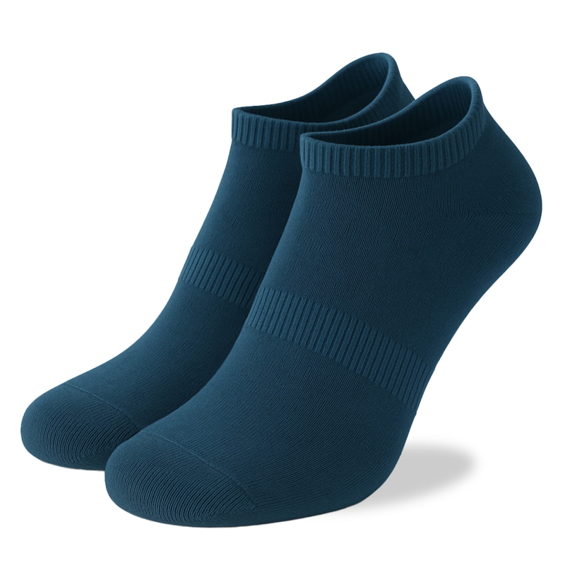 Granatowe stopki Bad Surfer – klasyczny krój z prążkowaną opaską