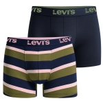Levi's Bokserki Męskie BLUE COMBO Bawełna 2 Pak Rozmiar