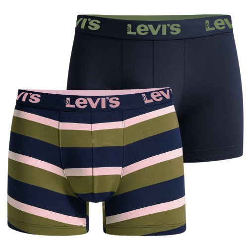 Levi's Bokserki Męskie BLUE COMBO Bawełna 2 Pak Rozmiar