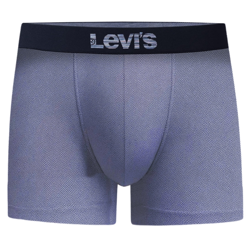 Jasnoniebieskie bokserki Levi's z drobnym wzorem