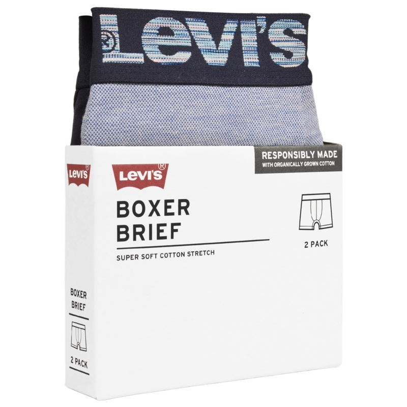 Opakowanie 2-paku bokserek męskich Levi's Boxer Brief