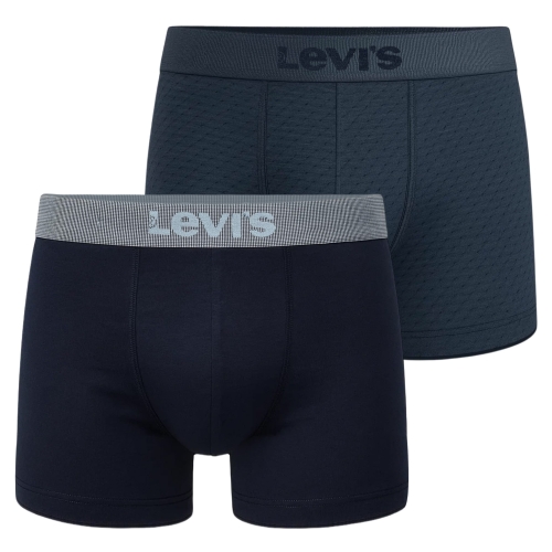 Levi's Bokserki Męskie BLUE COMBO Bawełna 2 Pak Rozmiar
