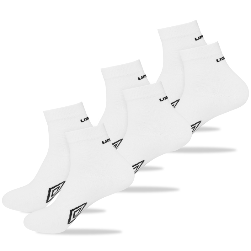 Męskie białe skarpetki Umbro 6 par