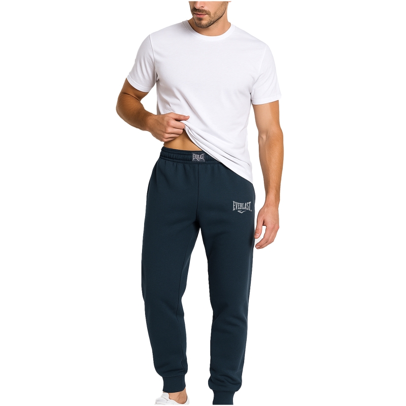 EVERLAST Spodnie Męskie Dresowe Bawełna Dresy Sportowe Logo Model