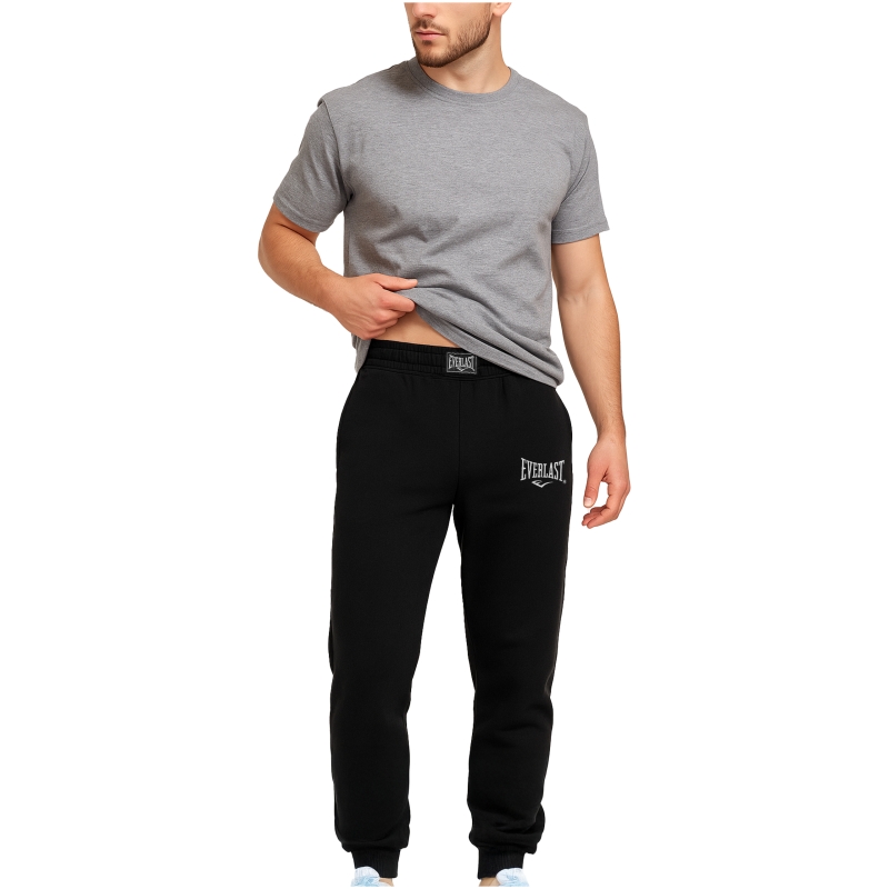 EVERLAST Spodnie Męskie Dresowe Bawełna Dresy Sportowe Logo Model
