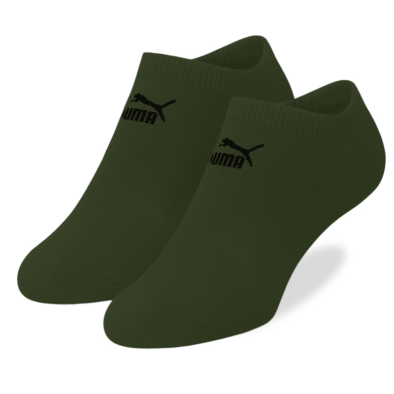 Zielone skarpetki Puma sneaker low