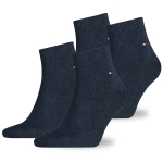 TOMMY HILFIGER Skarpety Męskie Za Kostkę Bawełna JEANS 2 Pary