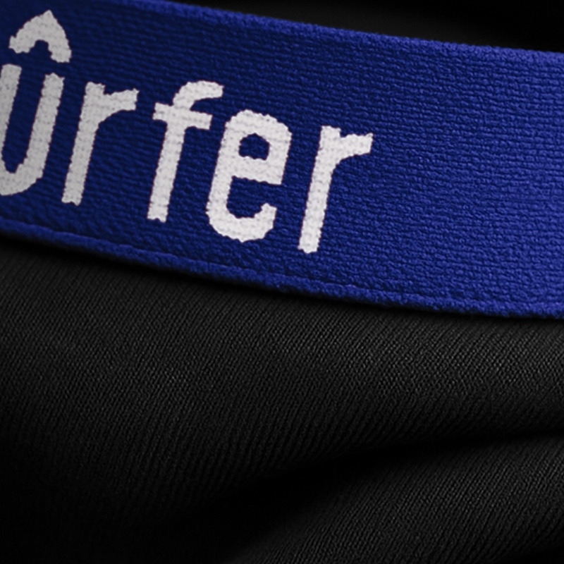 Zbliżenie na gumę bokserek Bad Surfer