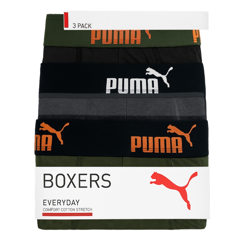 Opakowanie bokserek Puma 3 pack męskich
