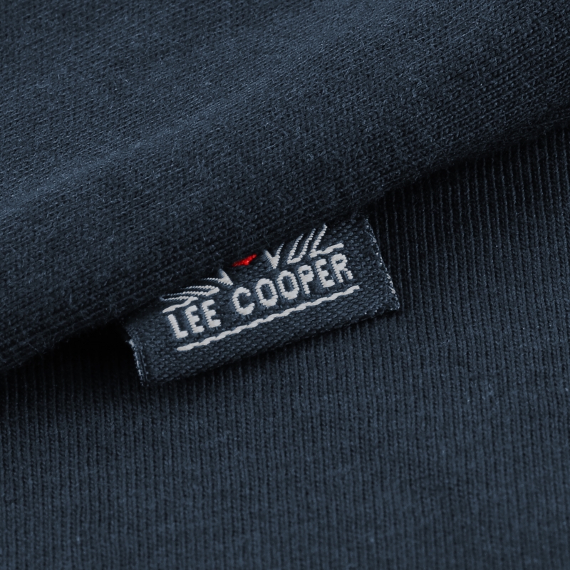 Logo na metce Lee Cooper piżamy męskiej granatowej