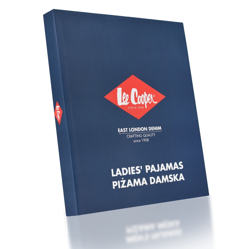 Opakowanie Lee Cooper piżamy damskiej granatowej