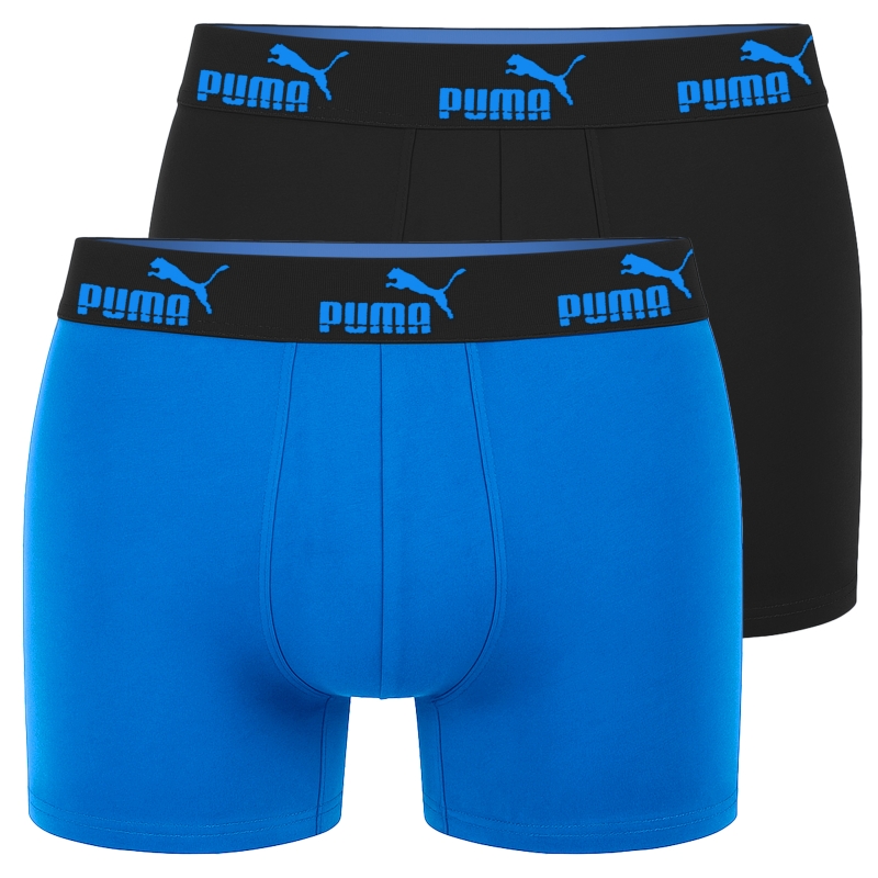Puma bokserki męskie niebieskie i czarne
