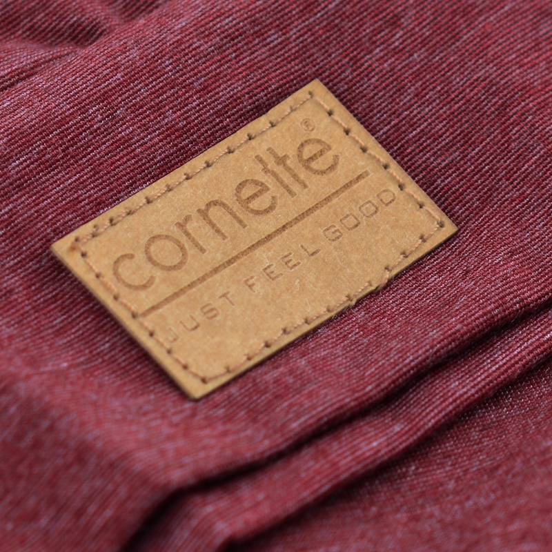 Cornette komplet damski z naszywką Just Feel Good