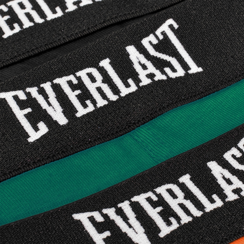 Everlast gumy bokserek – zbliżenie czarnego pasa