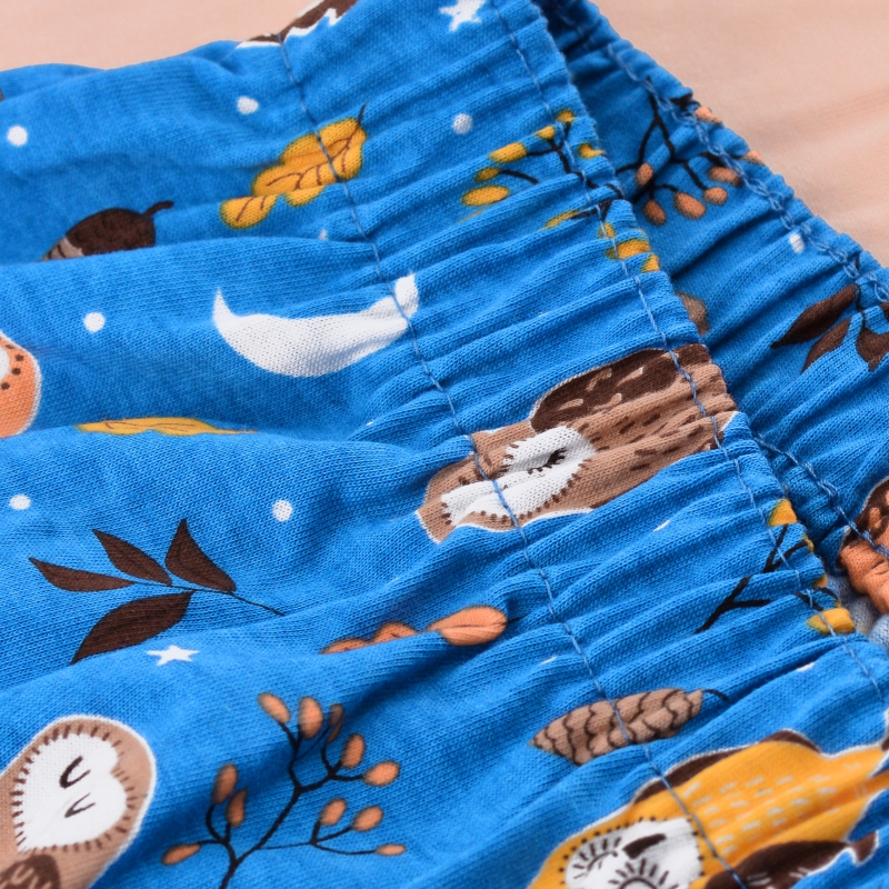 Cornette piżama – niebieskie spodnie z nadrukiem