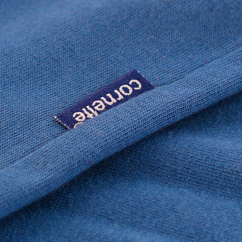 Cornette piżama – metka na nogawce w kolorze niebieskim