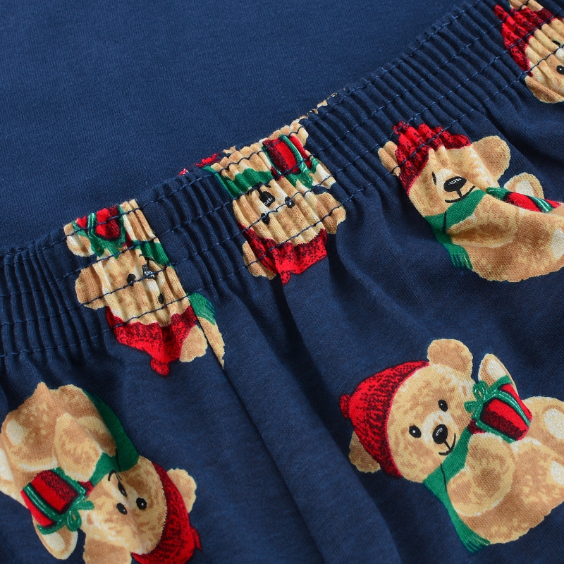 Cornette piżama – elastyczna gumka z nadrukiem misiów