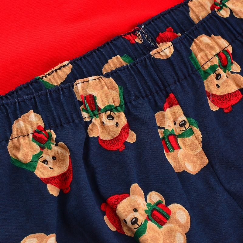 Cornette piżama – misie na granatowych spodniach