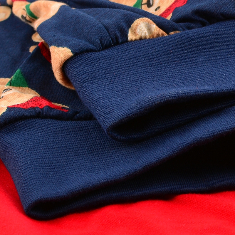 Cornette piżama – ściągacz w spodniach granatowych