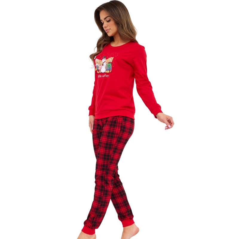 Cornette piżama damska Hello Winter – widok z przodu