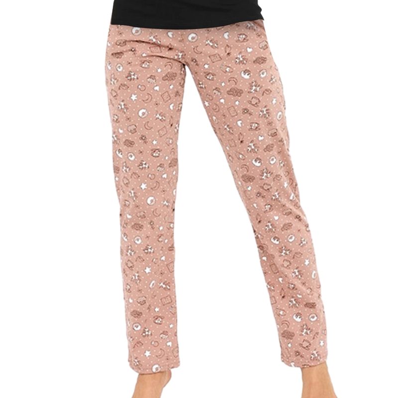 Cornette piżama damska – spodnie z nadrukiem słodkości