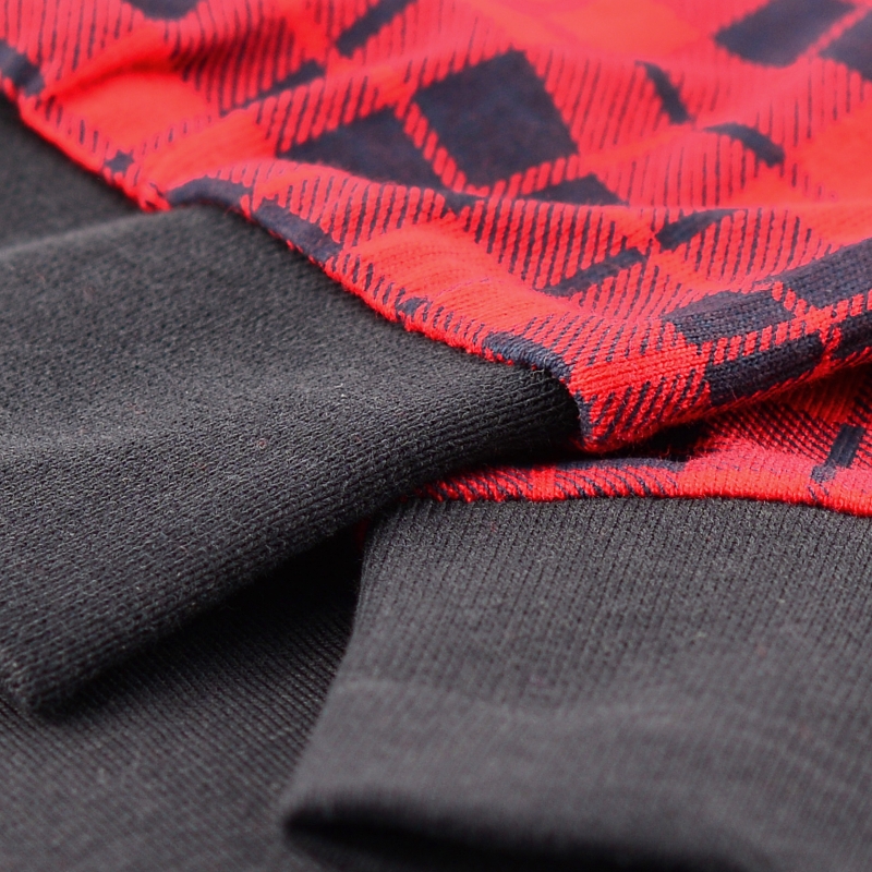 Lee Cooper piżama – czerwono-granatowy ściągacz