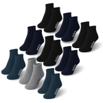 BAD SURFER Skarpety Męskie Zakostki Bawełna Zestaw 9 par