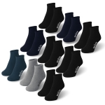 BAD SURFER Skarpety Męskie Zakostki Bawełna Zestaw MIX  9 par