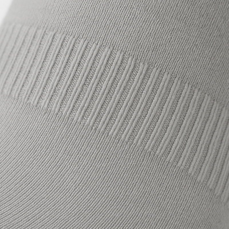 Skarpety bad surfer – elastyczny ściągacz w szarym kolorze